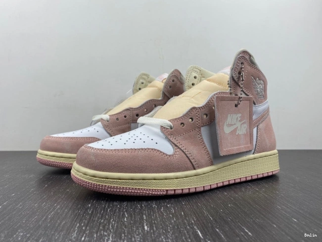Bmlin High FD2596-600 1 Washed Retro Jordan OG (Women's) Pink Air 0711